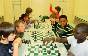 The Hillis Chess Club plays with excitement and energy! 